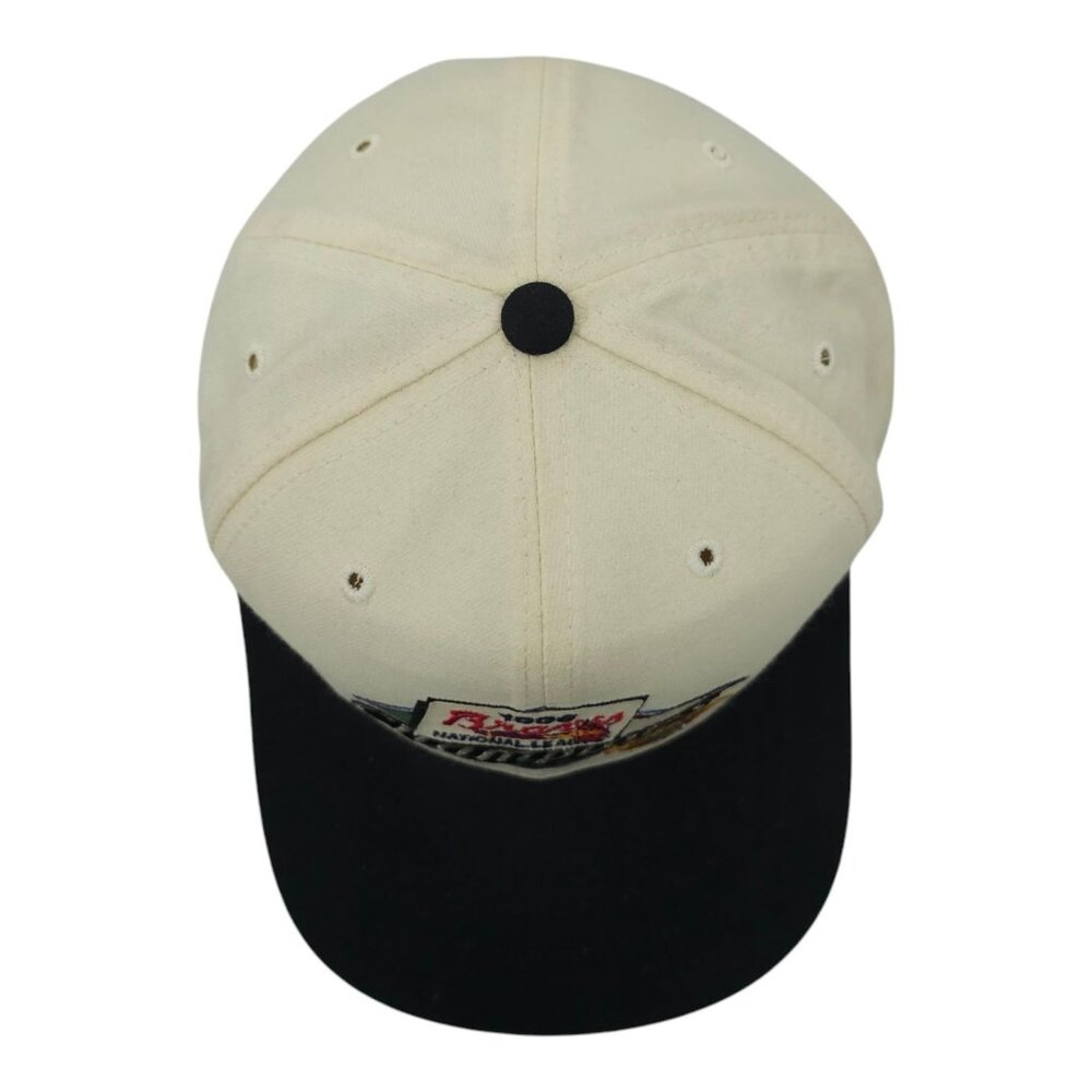 1996 Atlanta Braves Cap READ BROKEN SNAPBACK National League Champions New Era - Picture 9 of 15